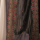 Black Embroidered Jamawar Shawl