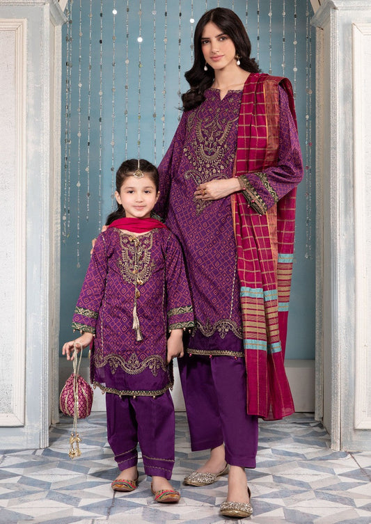 Purple - Girl's Dress