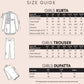 Off White - Girl's Gharara Dress