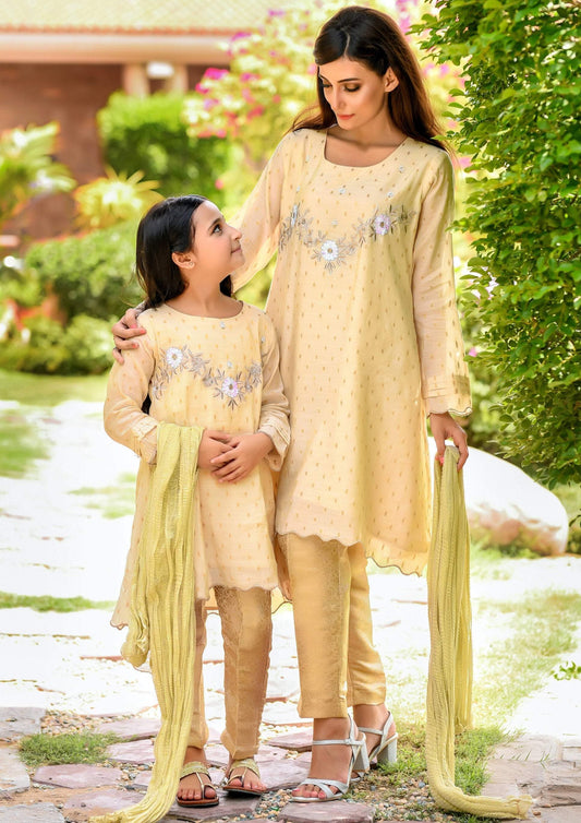 Beige - Women's Dress
