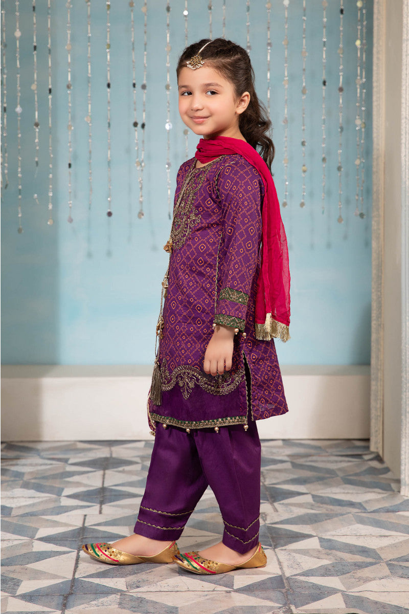 Purple - Girl's Dress