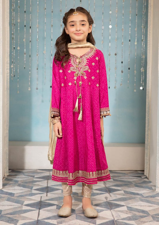 Magenta - Girl's Dress