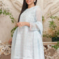 Tiffany Blue - Girl's Gharara Dress