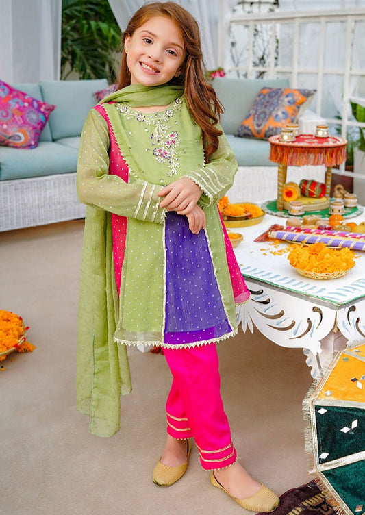 Green - Girl's Dress