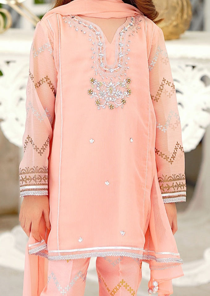 Peach - Girl's Dress