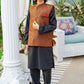 Black & Brown - Boy's Kameez, Shalwar & Waistcoat