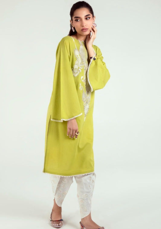 Lime Green :  Women's Kurta