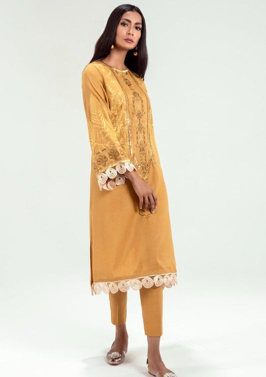 Mustard :  Women's Kurta