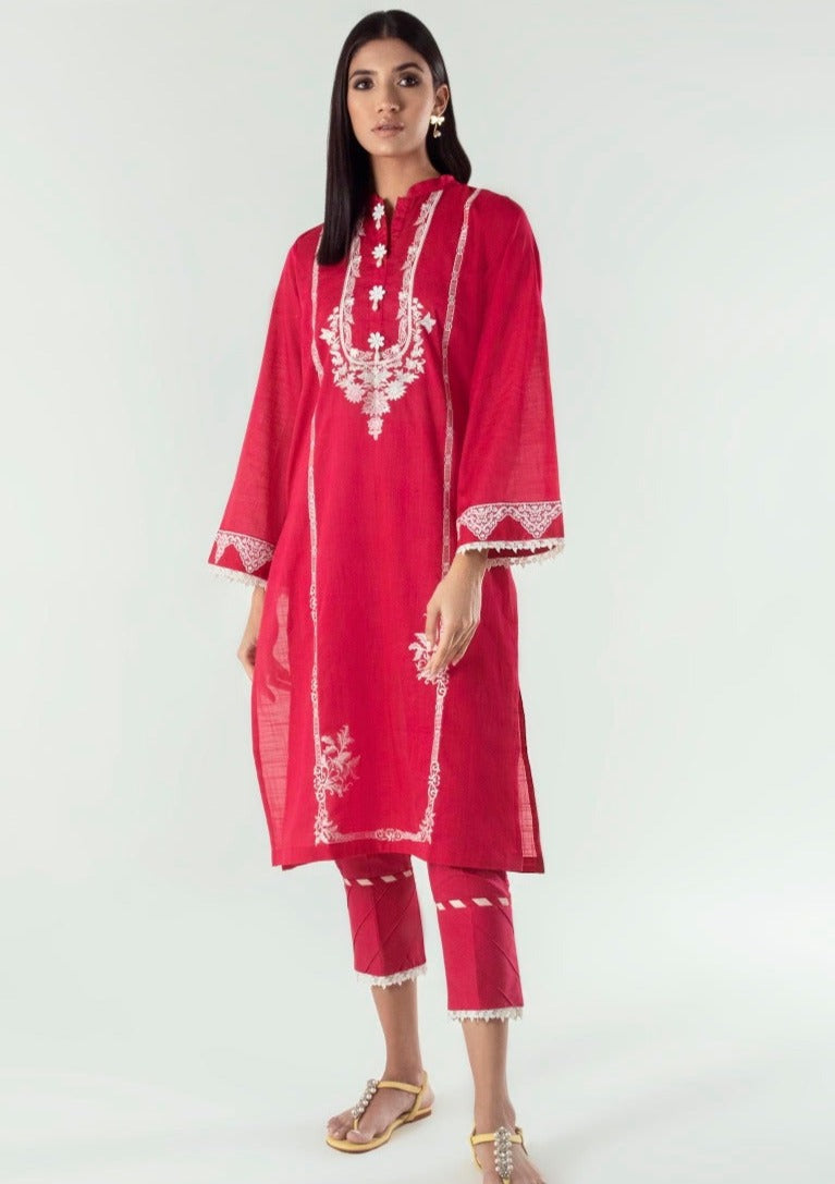Red :  Women's Kurta