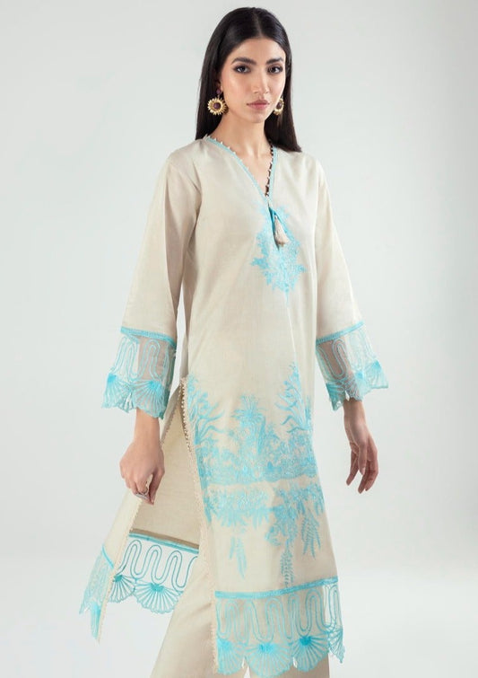Cream : Women's Kurta