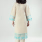 Cream : Women's Kurta