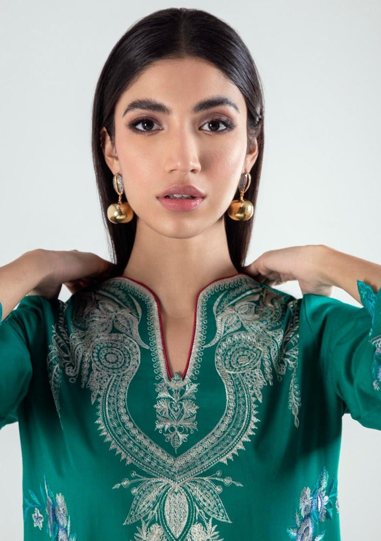 Green :  Women's Kurta