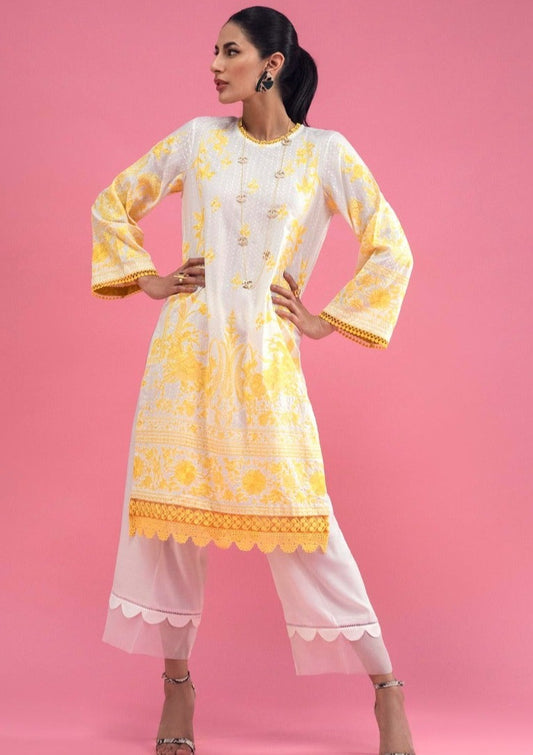 Off White : Women's Kurta