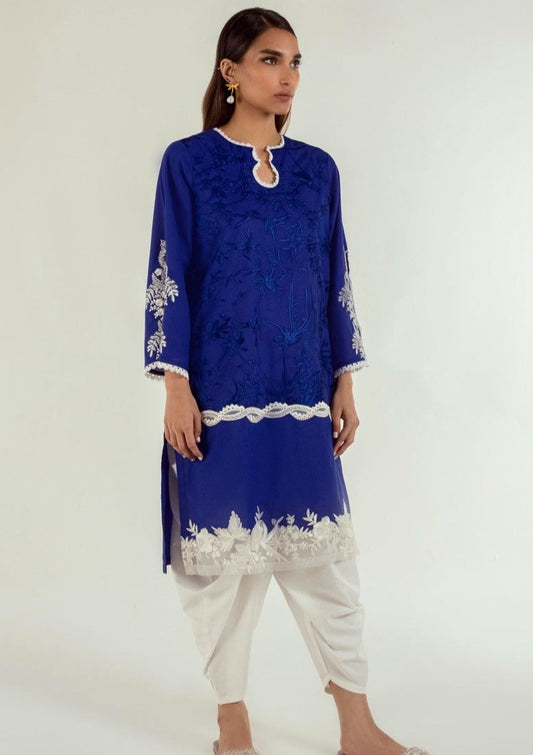 Blue :  Women's Kurta